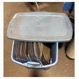 Storage container & floor mats