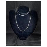 silver alloy necklace