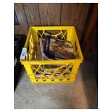 Crate of magazines