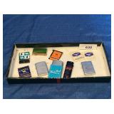 Lighters and matches