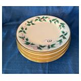 Mikasa Christmas plates