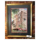 Framed art ï¿½Calhoun Mansionï¿½ Charleston, SC by Mat