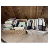 Baskets of books