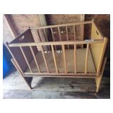 Vintage Rocking baby crib