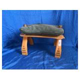 Camel saddle stool