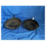 Cast iron pans
