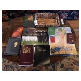 Coffee table books and Bibles