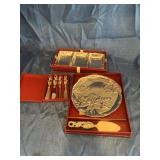 Aluminum serving pieces