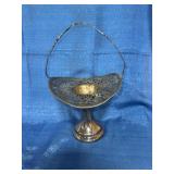 Silver Plated Bridal Basket