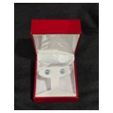 New Blue Topaz earrings