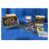 Cutting disc, polishing pads