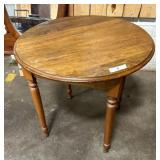 Round Wooden Table