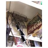 Coke sign and Barbecue