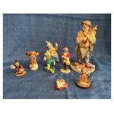 Clown figurines