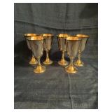 Silverplated goblets