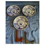 Oriental style plates