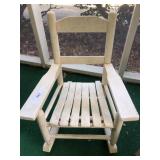 Childï¿½s rocking chair