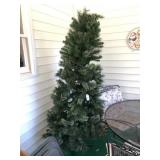 Prelit Christmas tree