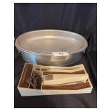 GE knife & roasting pan