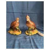 Quail figurines