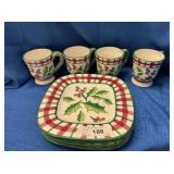 Christmas dishware