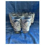 Currier and Ives glassware