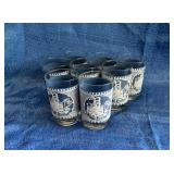 Currier and Ives glassware