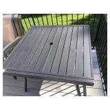 Patio dining table