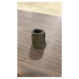 CARVED HORN PEN HOLDER