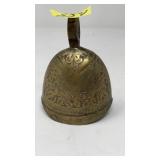VNTG. BRASS ETCHED BELL