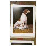 LRG STACK OF 'NEW ENTRY' BY FRANKIE PARDOE PRINTS