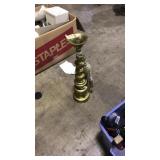 BRONZE CANDLESTICK HOLDER