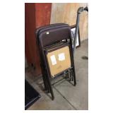 3 FOLDING CHAIRS