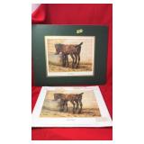 2 'BAD BUTTS' PRINTS BY FRANKIE PARDOE SIGNED