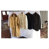 4 MENS COATS: SIZE LARGE AND XL