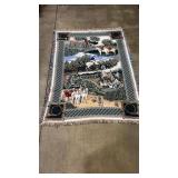 GOODWIN WEAVERS COTTON TAPESTRY THROW BLANKET