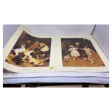 'FOUR IN HAND' & ONE TWO THREE GO PRINTS