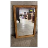 WOOD FRAMED MIRROR
