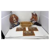 FOX & HOUND COAT HANGERS & COASTERS