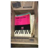 COLL OF MUSIC SHEETS & BOOKS