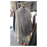5 MENS DRESS SHIRTS AND SUIT JACKET