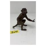 BRONZE MONKEY PEN HOLDER BY LEVENGER