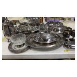 LARGE LOT OF ASST. SILVERPLATE