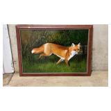 SIGNED FRAMED OIL ON BOARD BY FRANKIE PARDOE