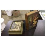 2 ORNATE STORAGE BOXES