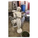 45' CONCRETE STATUE OF ROMAN GODDESS