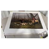 STACK OF 'LEAVING THE KENNELS' PRINTS