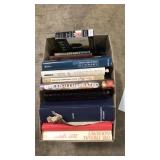 BOX OF ASST HARDCOVER & PAPERBACK BOOKS