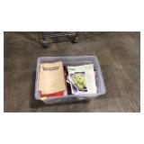 CRATE OF ASST COOKING MAGAZINES & EPHMERA