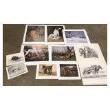 11 FRANKIE PARDOE PRINTS: VARIOUS SIZES